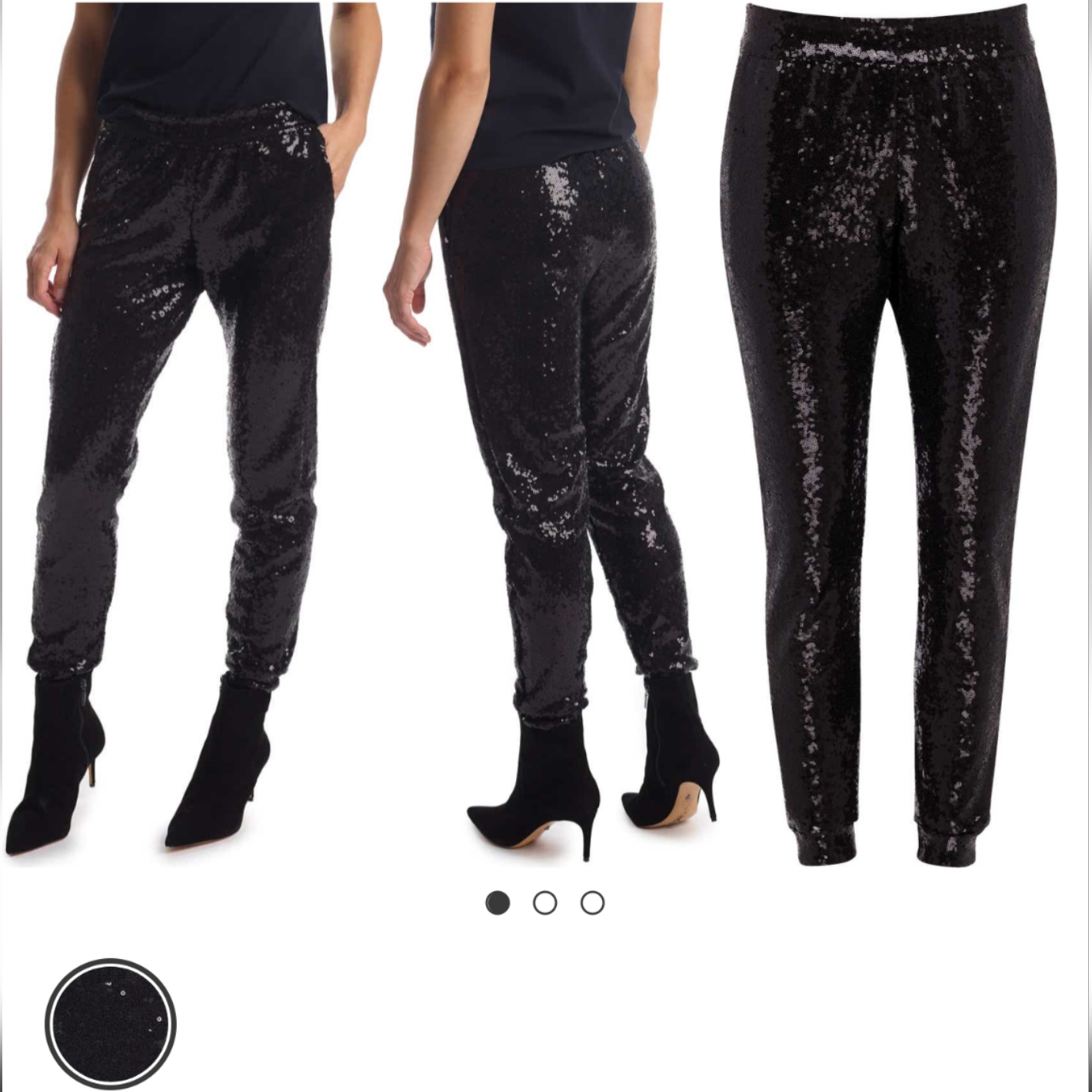 Commando Sequin Joggers - Small